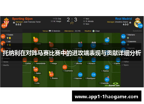托纳利在对阵马赛比赛中的进攻端表现与贡献详细分析